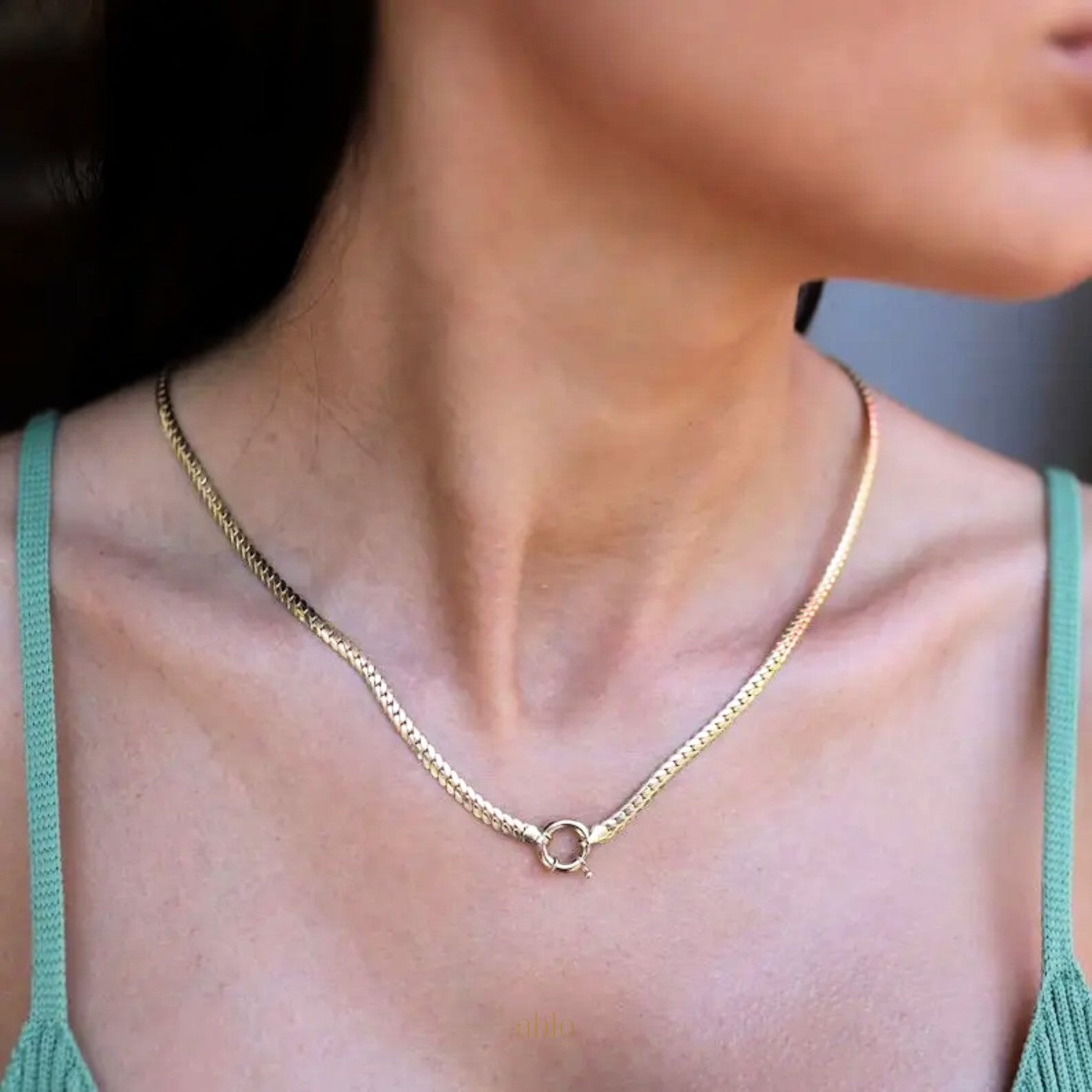 Customizable Gold Necklace