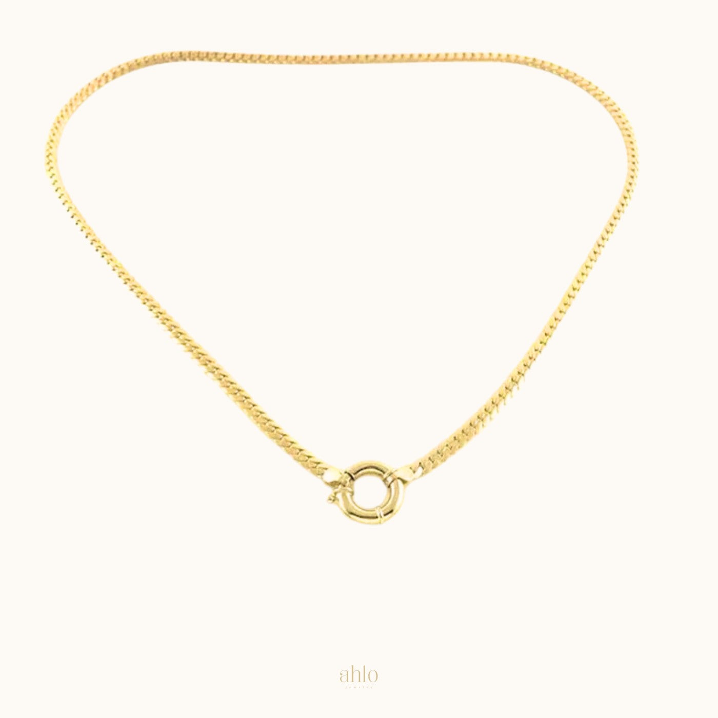 Customizable Gold Necklace