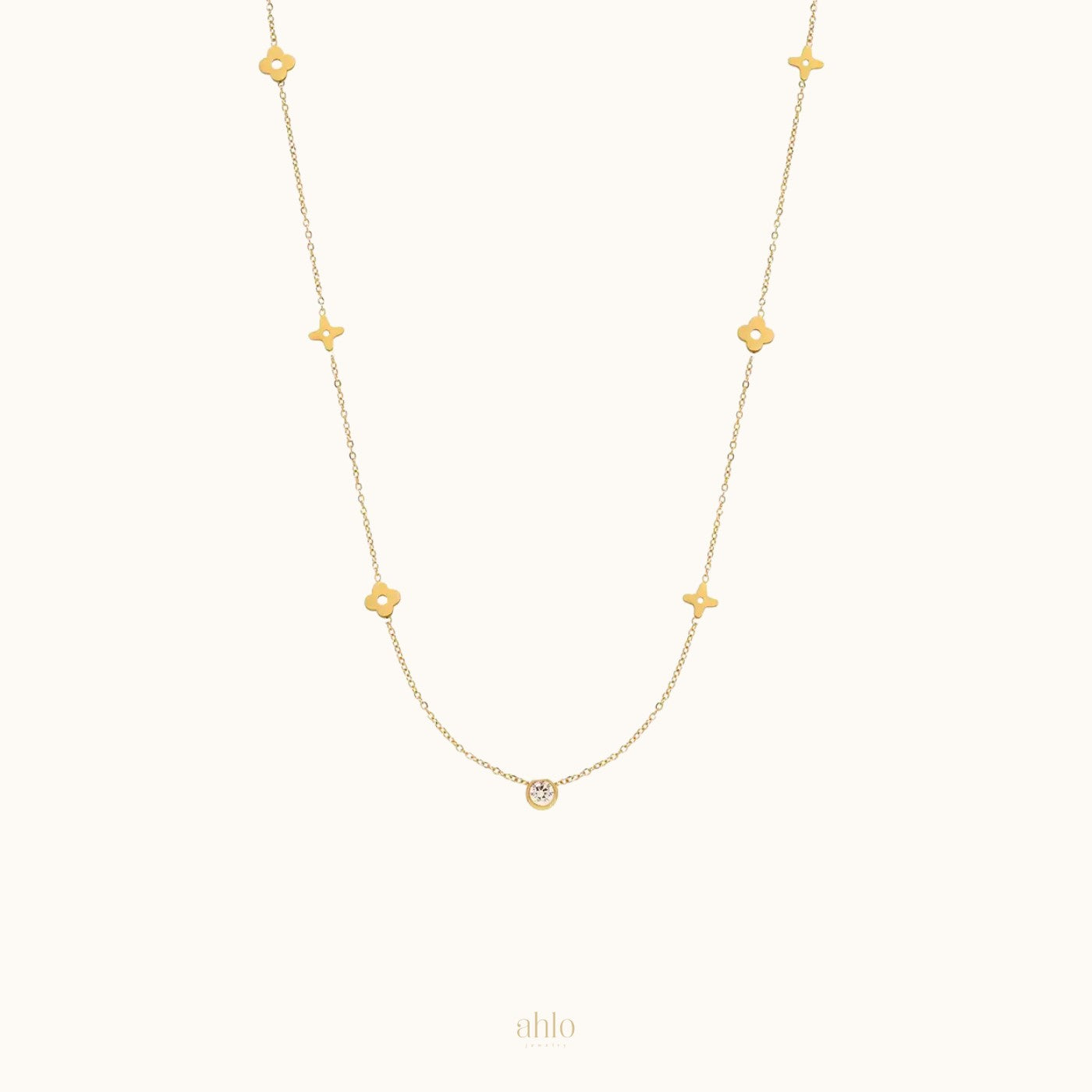 Dainty Clover Necklace