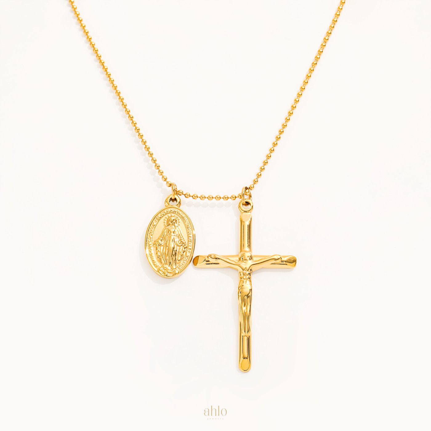 Divine Harmony Cross Necklace waterproof jewerly