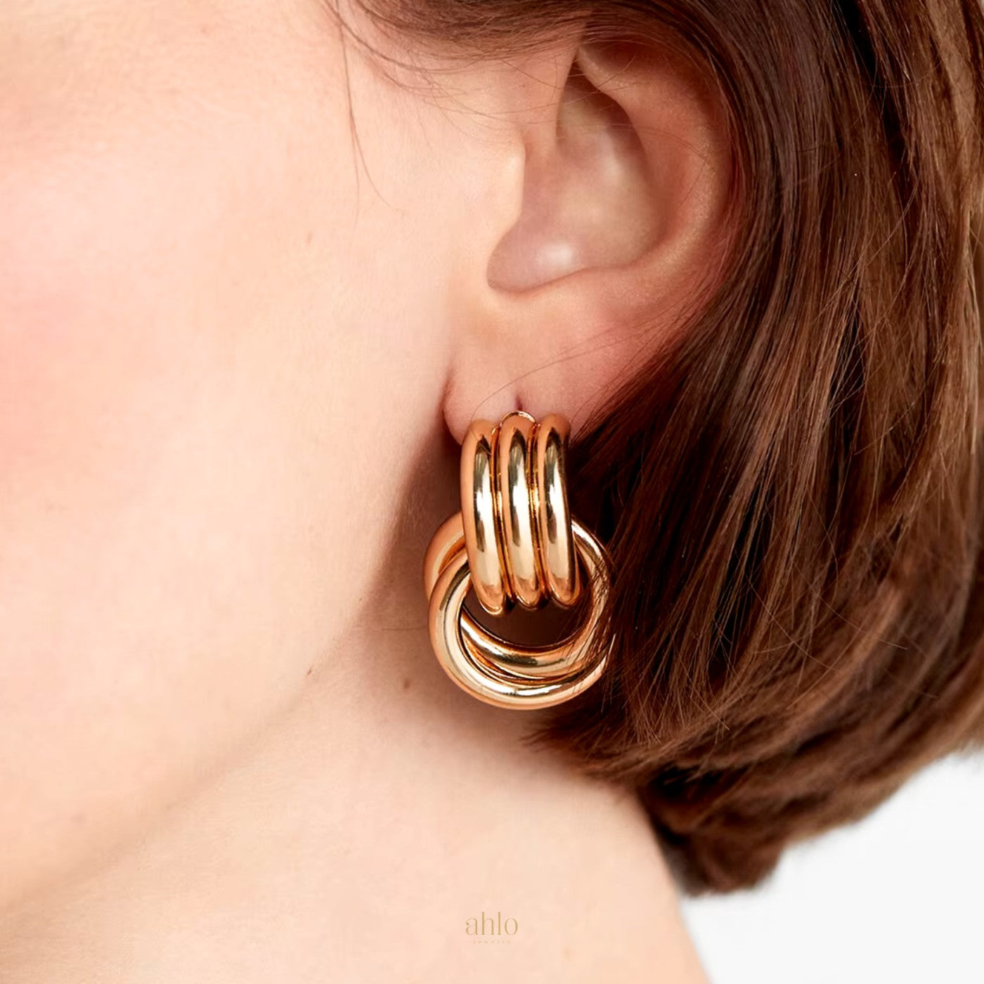 Golden Spiral Hoops