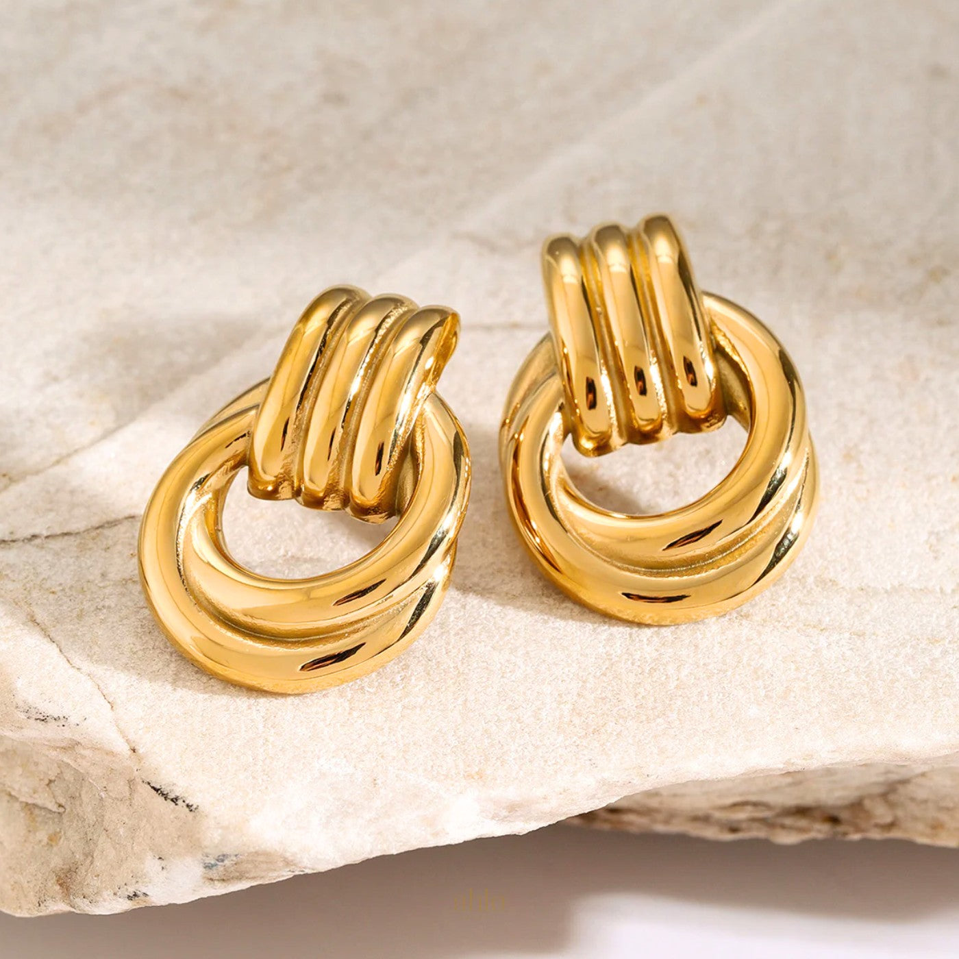 Golden Spiral Hoops