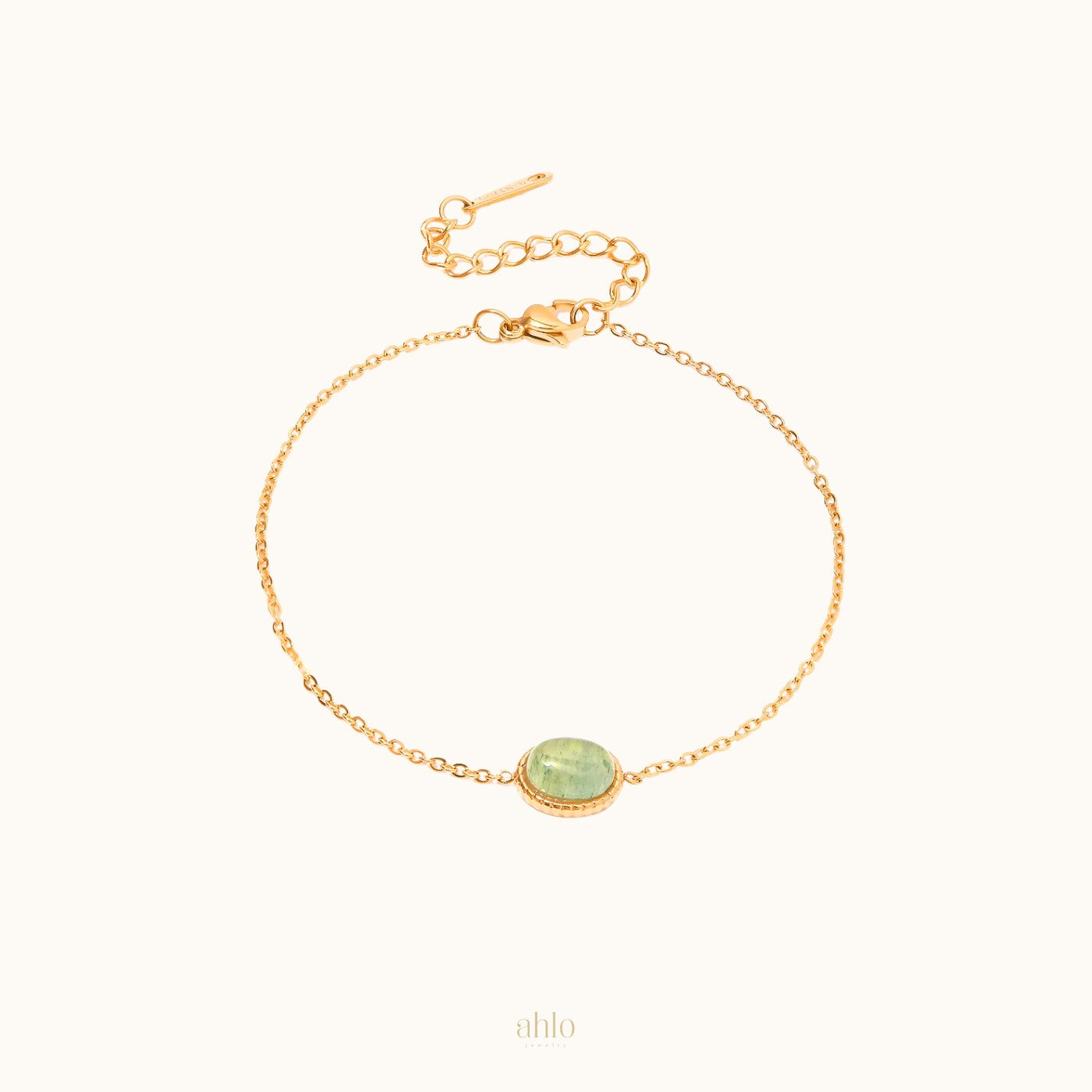 Green Gemstone Bracelet