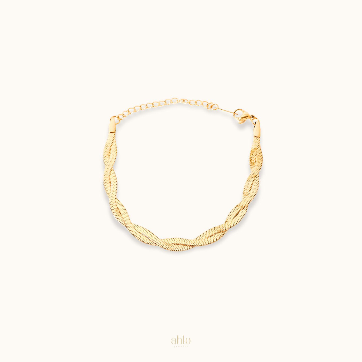 Intertwined-Elegance-Bracelet-bracelete-dourado