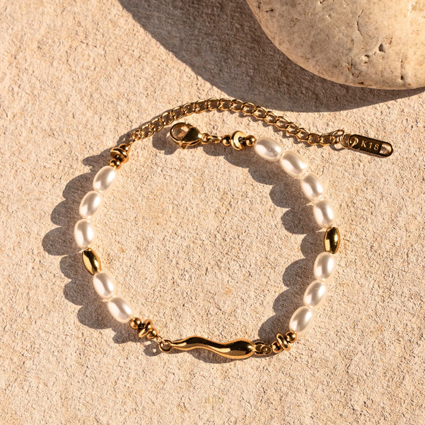 Pearl & Gold Dream Bracelet