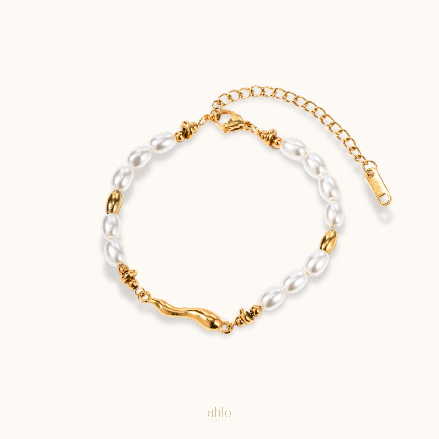 Pearl & Gold Dream Bracelet