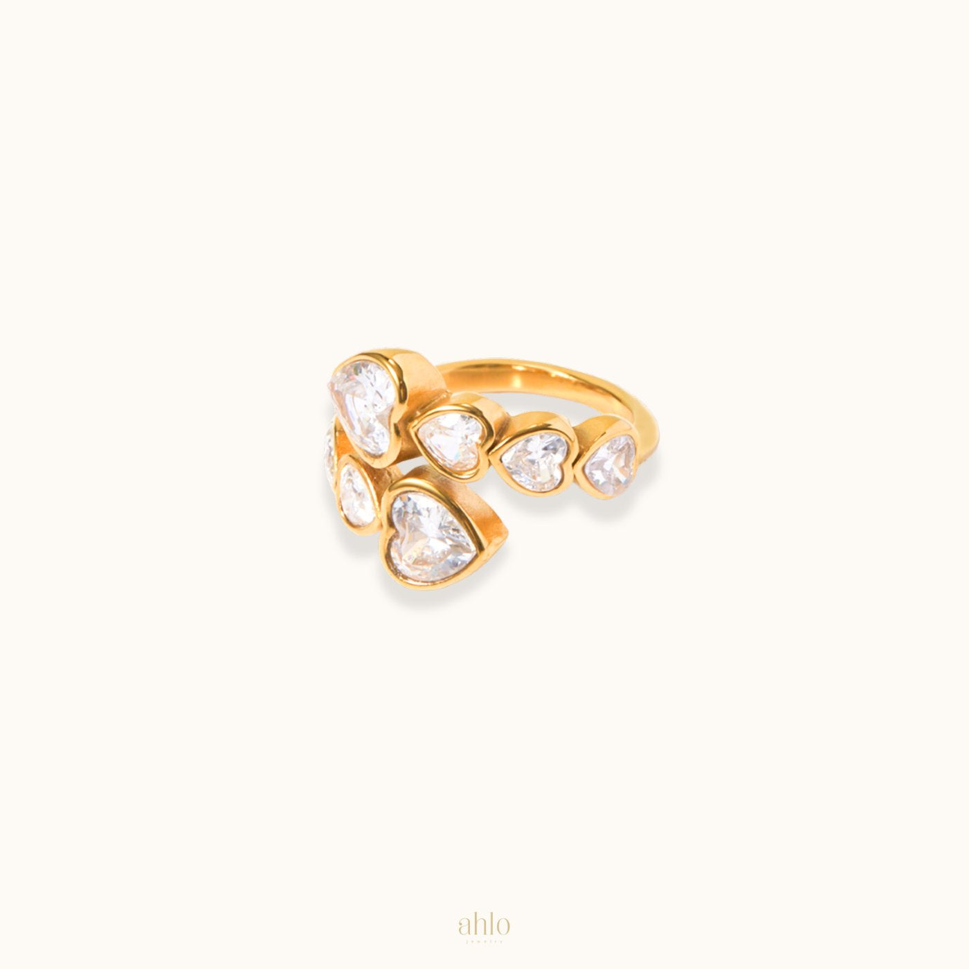 Sparkling-Hearts-Ring-gold