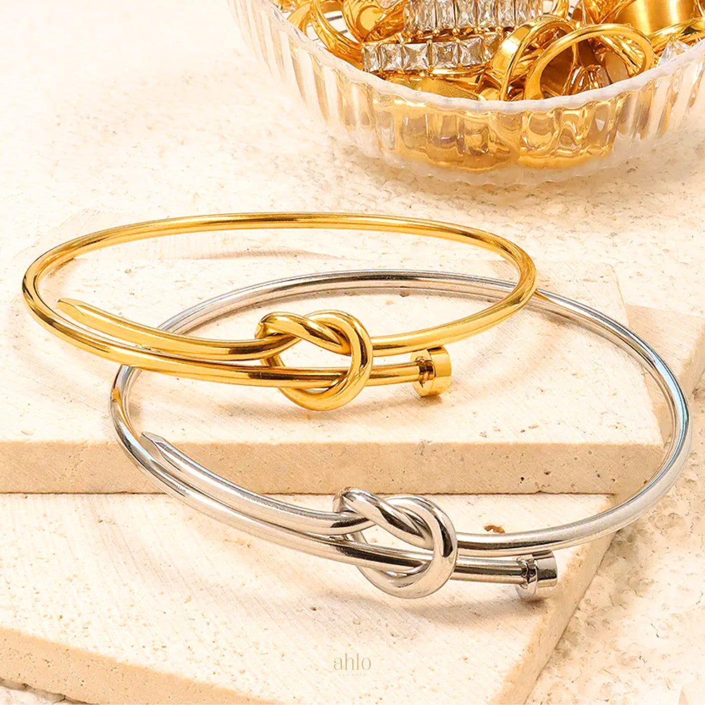 Statement Knot Cuff Bracelet