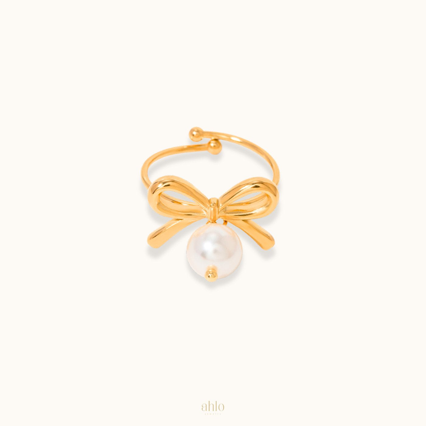 Timeless-Bow-Pearl-Ring-gold