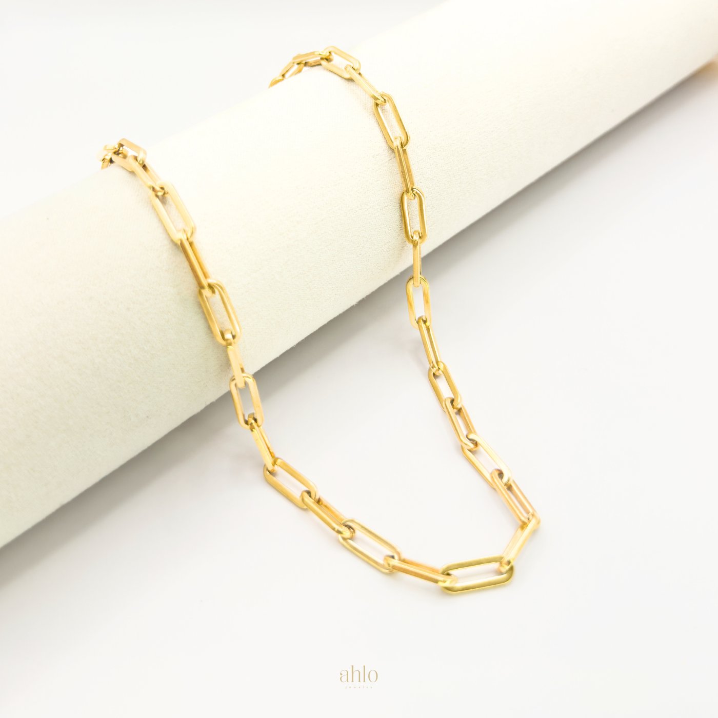 paper-clip-colar-necklace-gold-ouro